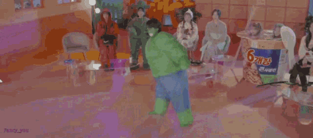 Twice Dahyun Dahyun GIF - Twice Dahyun Dahyun Dayun Hulk GIFs