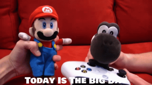 Sml Mario GIF - Sml Mario Today Is The Big Day GIFs