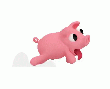 Pig Run GIF - Pig Run Running GIFs