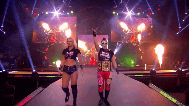 Thunder Rosa Toni Storm GIF
