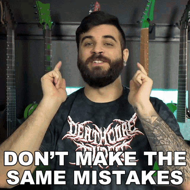Dont Make The Same Mistakes That I Did Andrew Baena GIF