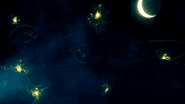 a computer generated image of a swirl in the ocean