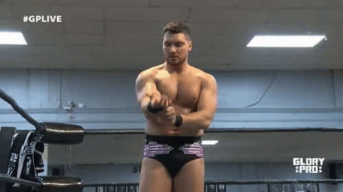Ethan Page Glory Pro Wrestling GIF - Ethan Page Glory Pro Wrestling Hot GIFs
