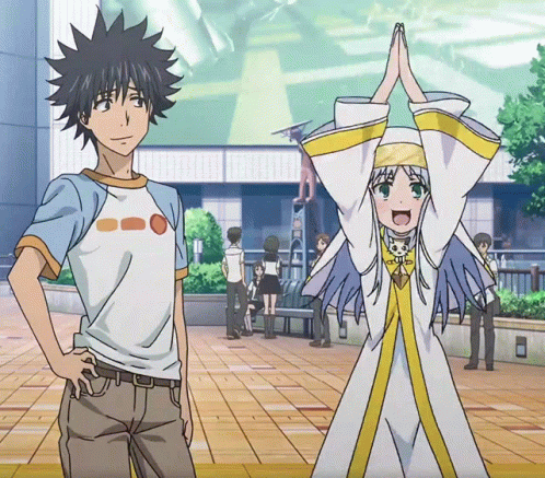 A Certain Magical Index Clapping GIF