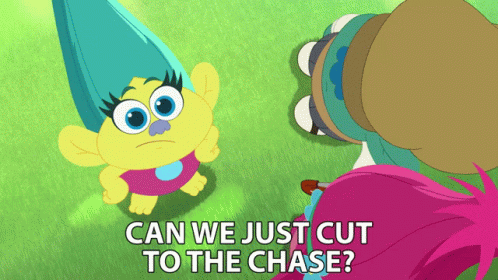 Can We Just Cut To The Chase Smidge GIF - Can We Just Cut To The Chase Smidge Trolls The Beat Goes On GIFs