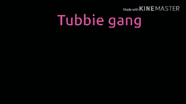 a picture of the tubbie gang with a blue car in the background