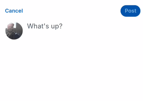 a screenshot of a message that says let 's gooooo