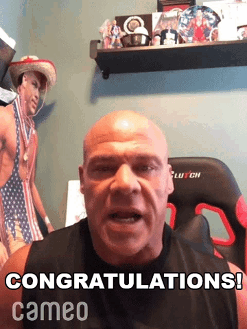 Congratulations Kurt Angle GIF - Congratulations Kurt Angle Cameo GIFs