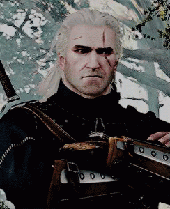 Geralt Witcher GIF - Geralt Witcher Crossed GIFs