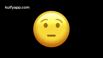 a smiley face with a long nose on a black background