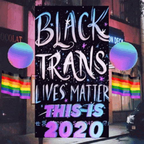 Black Trans Lives Matter Black Lives Matter GIF - Black Trans Lives Matter Black Lives Matter Blm GIFs