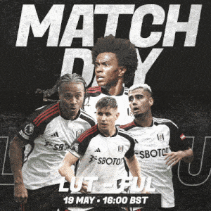 soccer players on a poster that says match day at the top