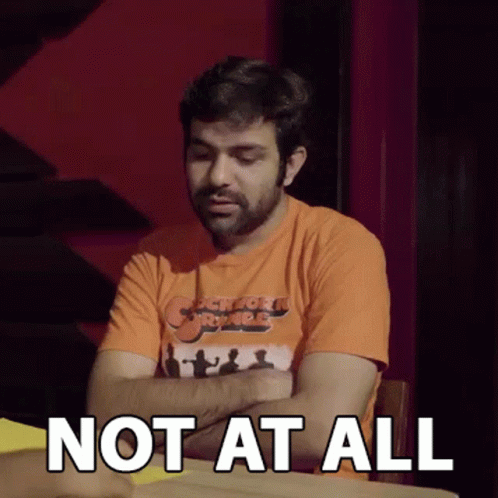 Not At All Sumit Anand GIF - Not At All Sumit Anand Abish Mathew GIFs