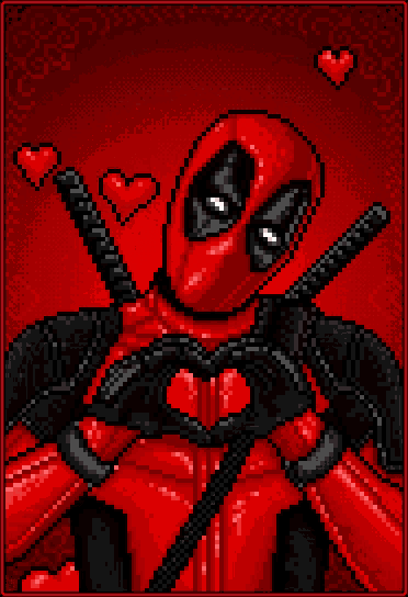 Deadpool Valentine Card GIF - Deadpool Valentine Card GIFs