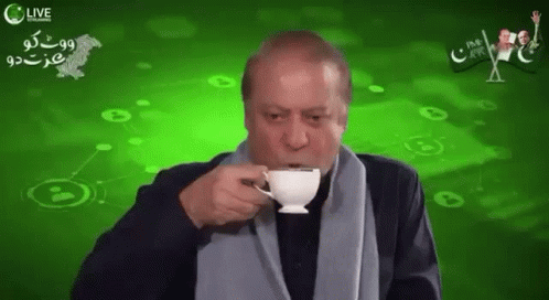 Nawaz Sharif Tea GIF - Nawaz Sharif Tea GIFs