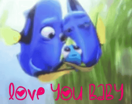 Dory Love You Baby GIF - Dory Love You Baby Finding Dory GIFs