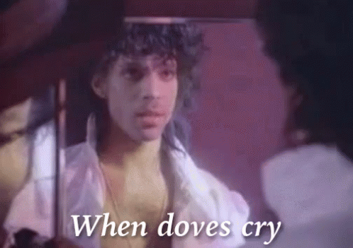 When Doves Cry GIF - Doves Cry Prince Looking At Mirror GIFs