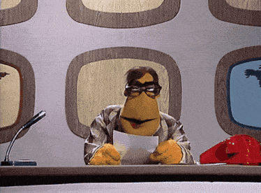 Muppets Muppet Show GIF - Muppets Muppet Show News Flash GIFs