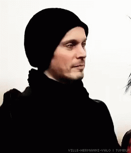 Ville Valo Check Out GIF - Ville Valo Check Out Checking Out GIFs
