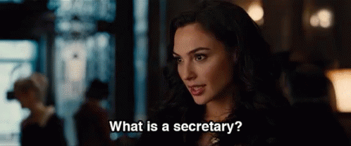Secretary GIF - Wonder Woman Wonder Woman Movie Secretary GIFs