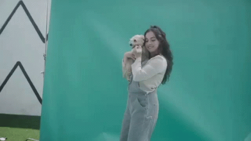 Shimmy Dance With Dog GIF - Shimmy Dance With Dog Happy GIFs