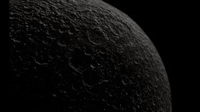 a black and white image of a moon with the number 1000 written on it