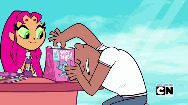 a new episode of teen titans go is being shown