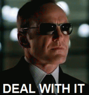 Deal With It Shades GIF - Deal With It Shades Agent Coulson GIFs