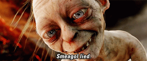 Lord Of The Rings Gollum GIF - Lord Of The Rings Gollum Smeagol GIFs