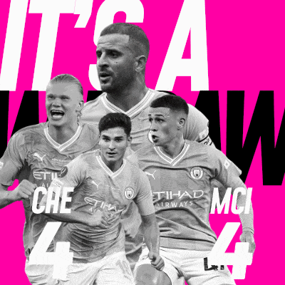 a collage of soccer players with the words it 's a mci 4