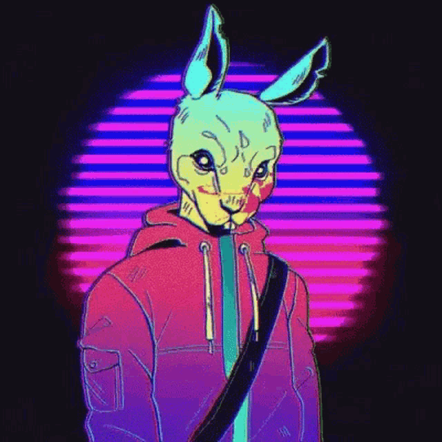 Cyber Punk GIF - Cyber Punk Rabbit GIFs