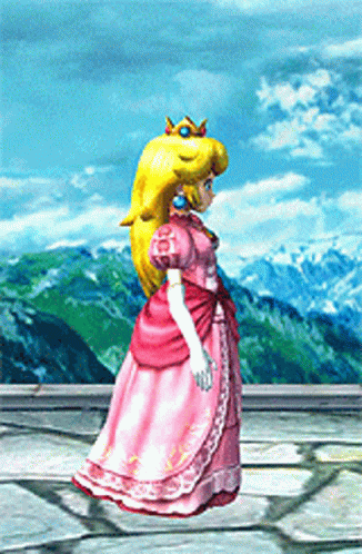 Super Smash Bros Brawl Princess Peach GIF - Super Smash Bros Brawl Princess Peach Dance GIFs