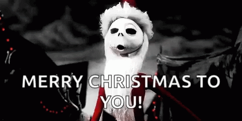 The Nightmare Before Christmas Jack Skellingon GIF - The Nightmare Before Christmas Jack Skellingon Scary Santa GIFs