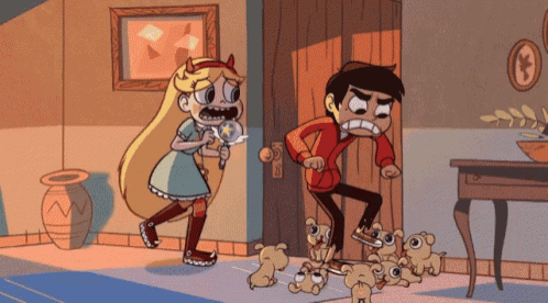 star vs the forces of evil cartoon characters star and marc
