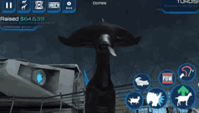a screenshot of a video game that says raised $ 64,639 next goal becomes a millionaire