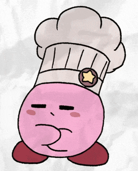 a cartoon character wearing a chef hat with a star on it
