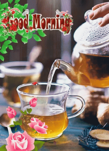 Cup Tea GIF - Cup Tea Good Morning GIFs