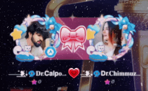 a picture of a man and woman with the name dr.calpo on it