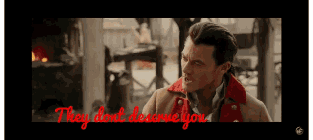 a man with a red collar and the words " they don t deceive you "