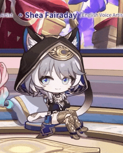 shea fairaday is an english voice artist in a game