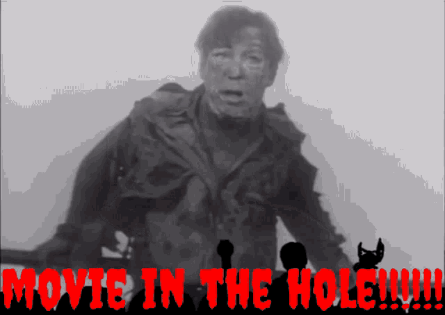 Movie In The Hole Movie Sign GIF - Movie In The Hole Movie Sign Indestructible Man GIFs