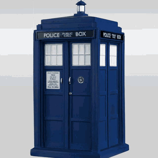 Dr Who Police Box GIF - Dr Who Police Box Dommies GIFs