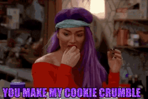 You Make My Cookie Crumble Corny GIF - You Make My Cookie Crumble Corny Cheesy GIFs