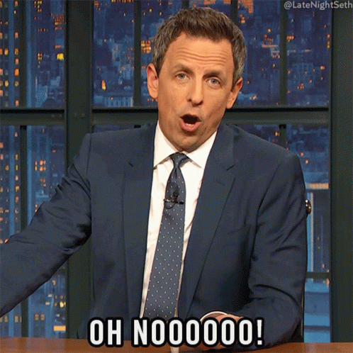 Oh Nooo Seth Meyers GIF - Oh Nooo Seth Meyers Late Night With Seth Meyers GIFs