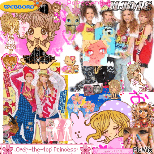 a collage of images with the words over the top princess