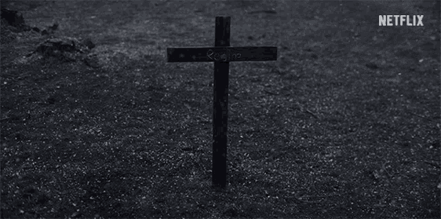 Visiting Grave Dark GIF - Visiting Grave Dark Grave GIFs