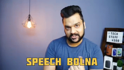 Speech Bolna Yaha Speech Dena Jaruri Hai Stufflistings GIF - Speech Bolna Yaha Speech Dena Jaruri Hai Speech Stufflistings GIFs