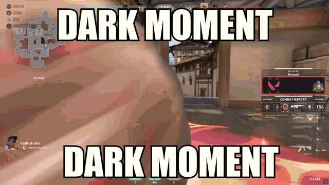Dark Moment Valorant Whiff GIF - Dark Moment Valorant Whiff Mott GIFs