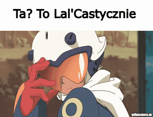 a picture of a cartoon character with the words ta to la castycznie