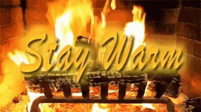 Stay Warm Chimney On Fire GIF
